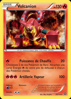 Carte Pokémon: Volcanion