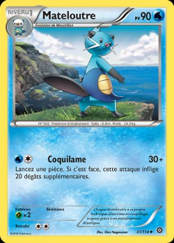 Carte Pokémon: Mateloutre