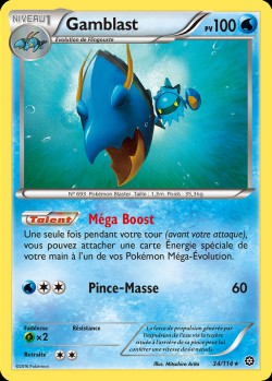 Carte Pokémon: Gamblast