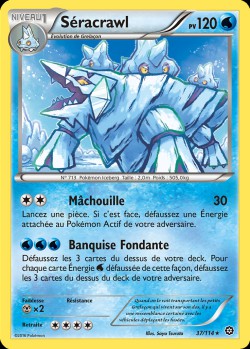 Carte Pokémon: Séracrawl