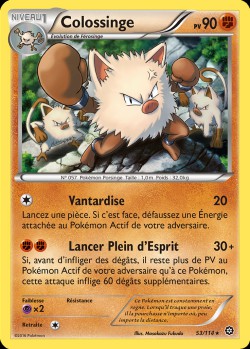 Carte Pokémon: Colossinge