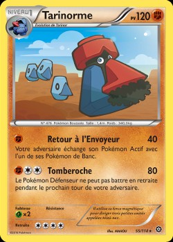 Carte Pokémon: Tarinorme