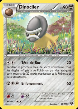 Carte Pokémon: Dinoclier