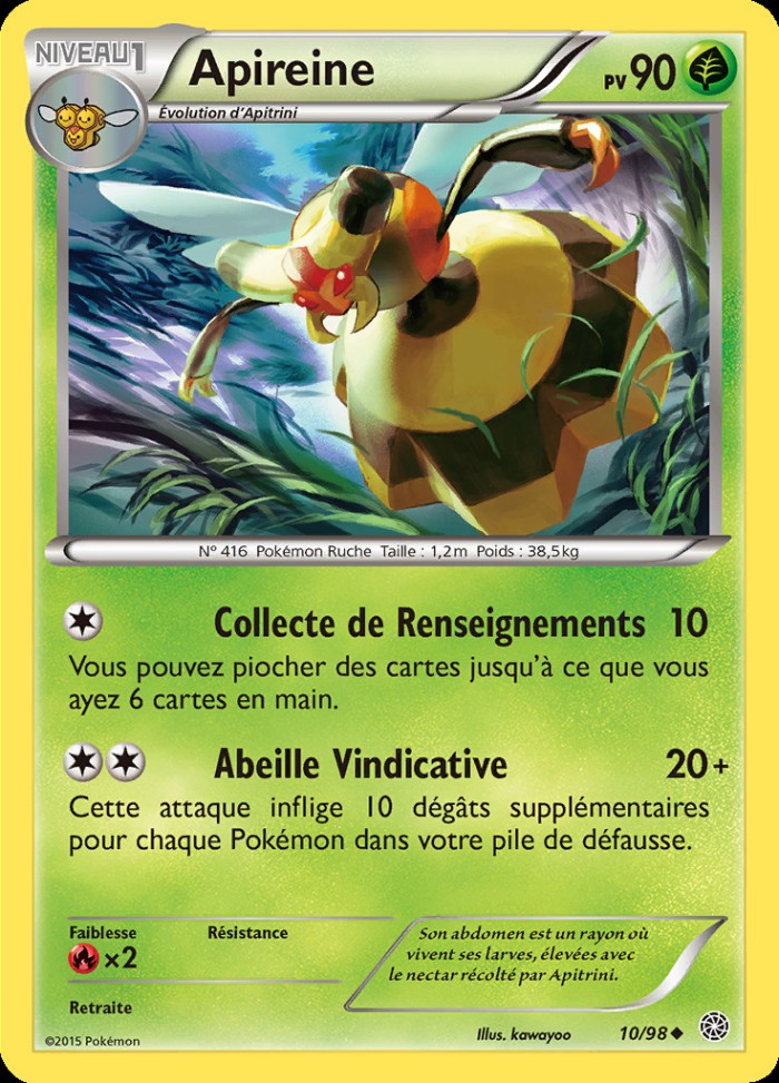 Carte Pokémon: Apireine