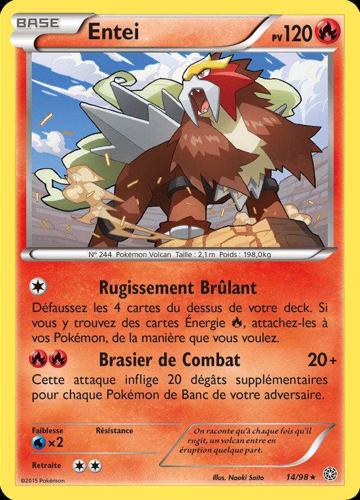 Carte Pokémon: Entei