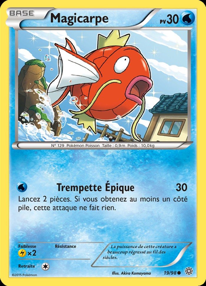 Carte Pokémon: Magicarpe