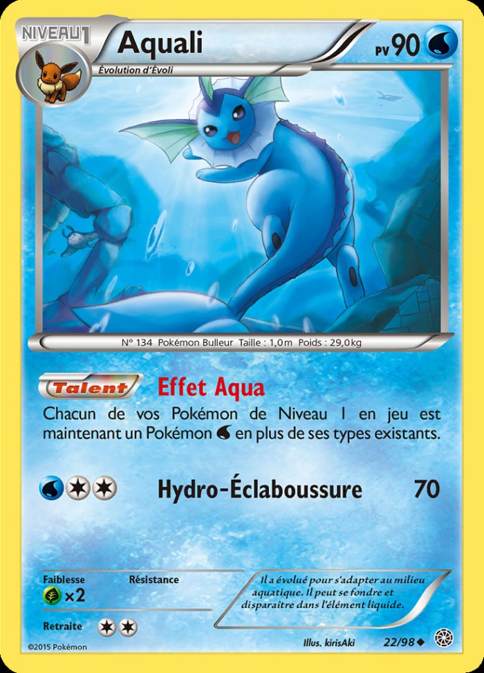 Carte Pokémon: Aquali