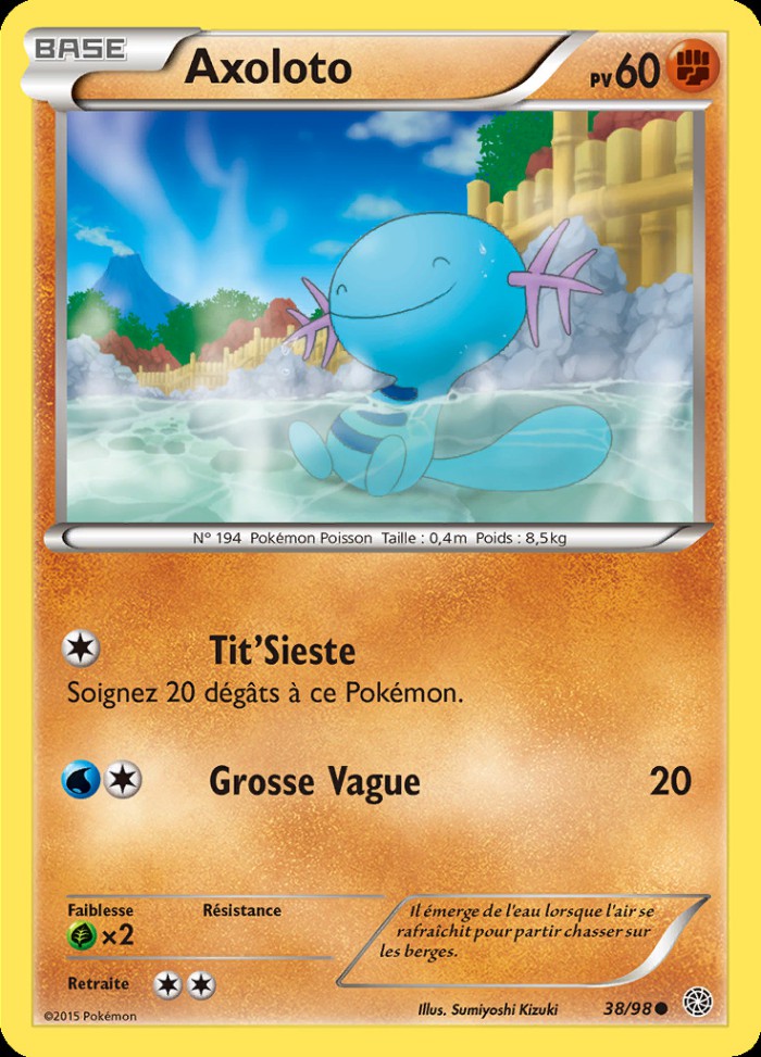 Carte Pokémon: Axoloto