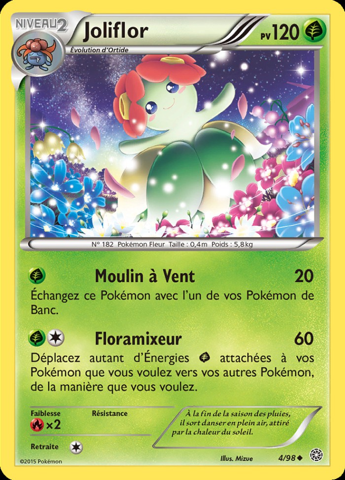 Carte Pokémon: Joliflor