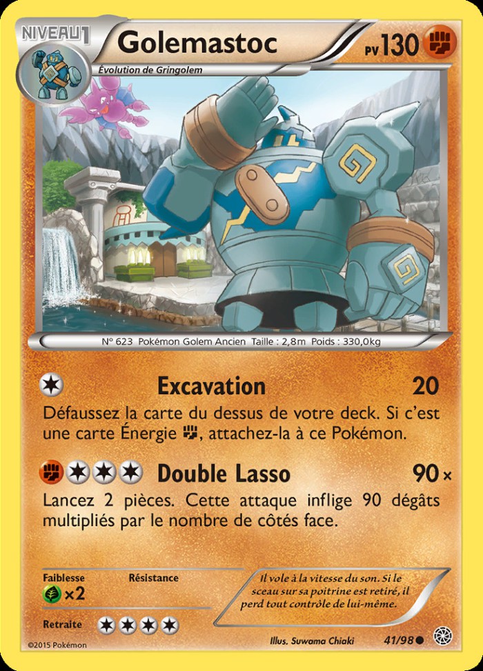 Carte Pokémon: Golemastoc