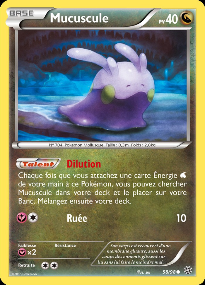 Carte Pokémon: Mucuscule