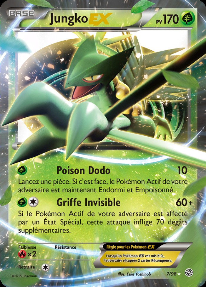 Carte Pokémon: Jungko EX