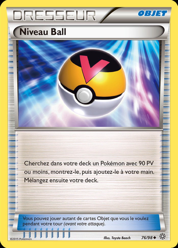 Carte Pokémon: Niveau Ball