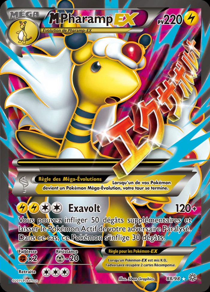 Carte Pokémon: M Pharamp EX