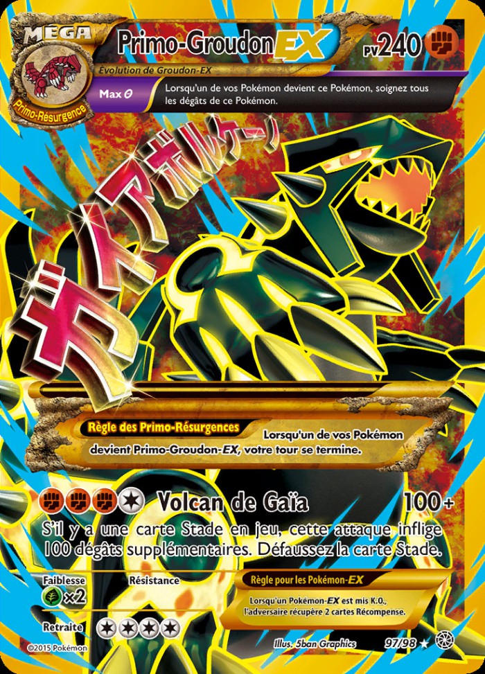 Carte Pokémon: Primo-Groudon EX