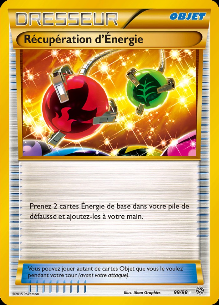 Carte Pokémon: Récupération d'Énergie