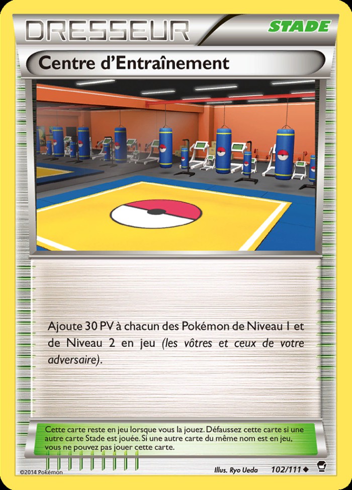 Carte Pokémon: Centre d'Entraînement