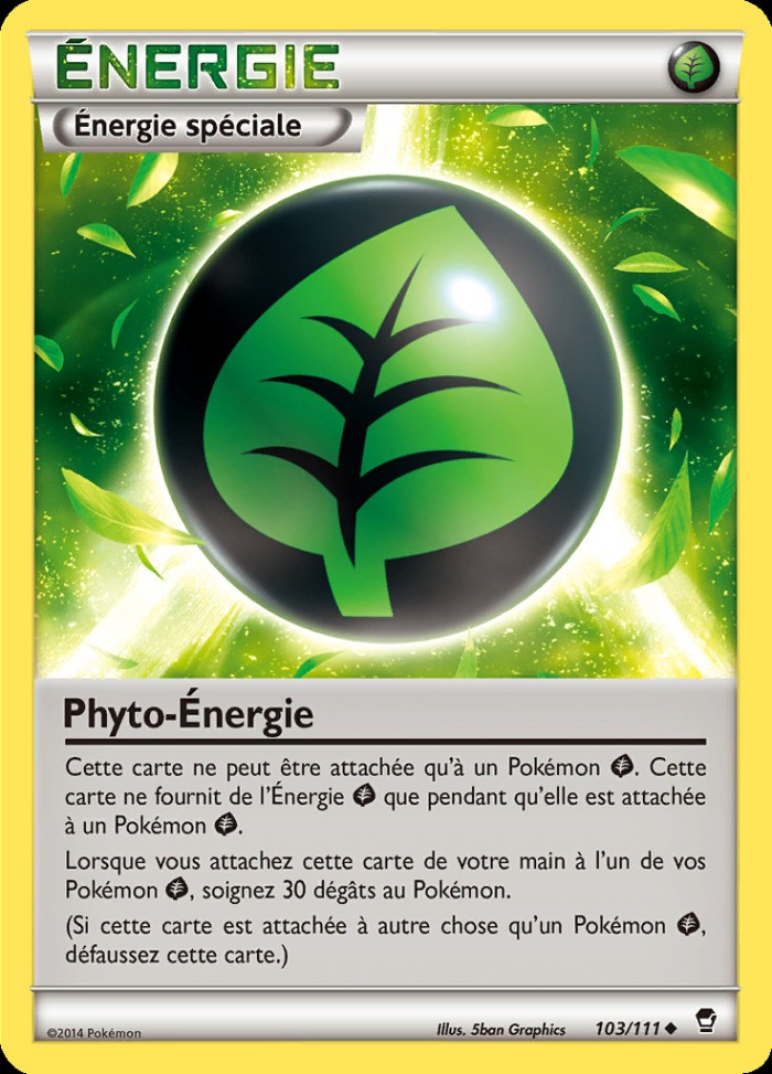 Carte Pokémon: Phyto-Énergie