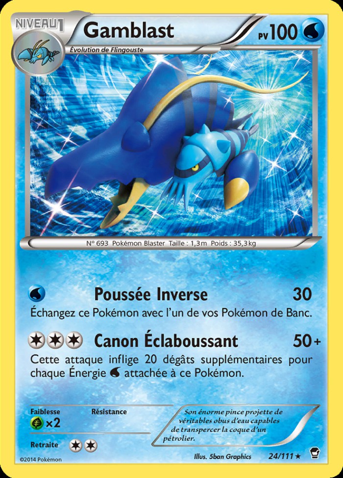 Carte Pokémon: Gamblast