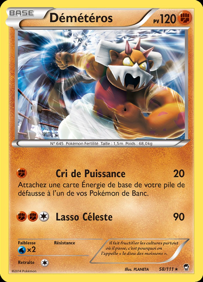 Carte Pokémon: Démétéros