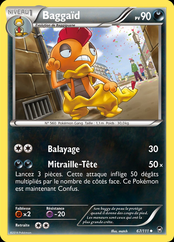 Carte Pokémon: Baggaïd