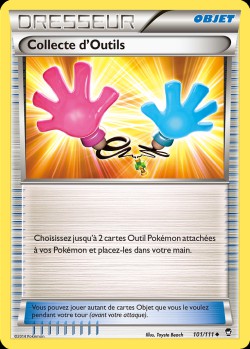 Carte Pokémon: Collecte d'Outils