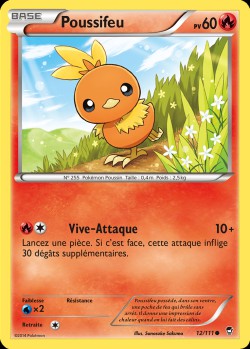 Carte Pokémon: Poussifeu