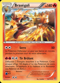 Carte Pokémon: Braségali