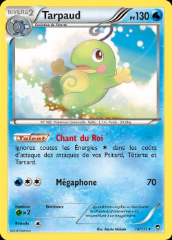 Carte Pokémon: Tarpaud