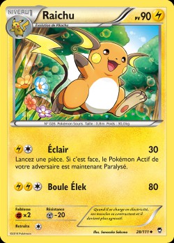 Carte Pokémon: Raichu