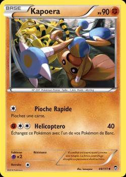 Carte Pokémon: Kapoera