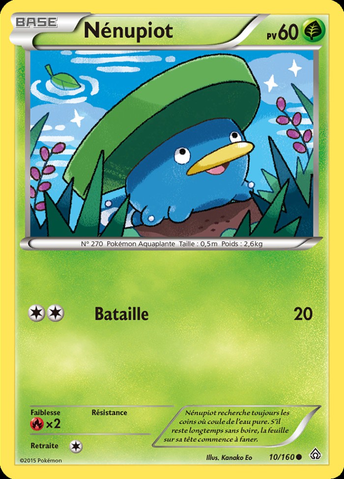 Carte Pokémon: Nénupiot