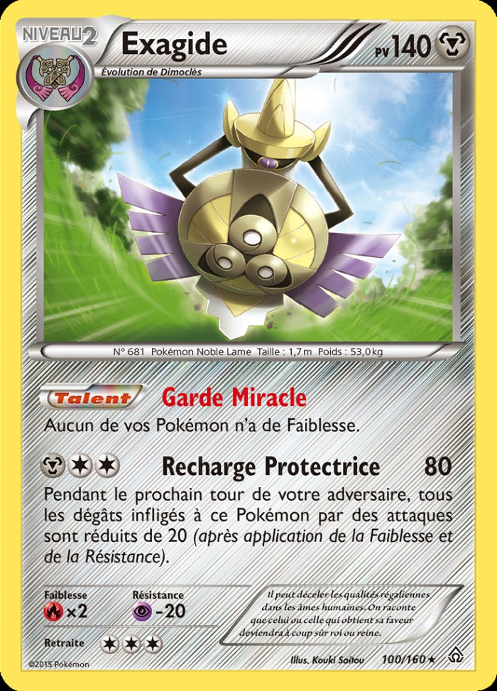 Carte Pokémon: Exagide