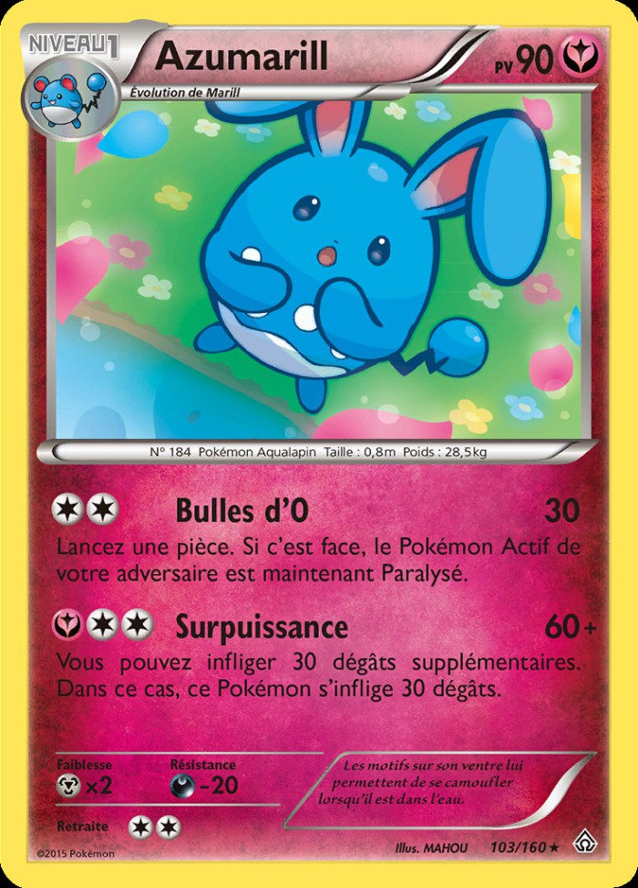 Carte Pokémon: Azumarill