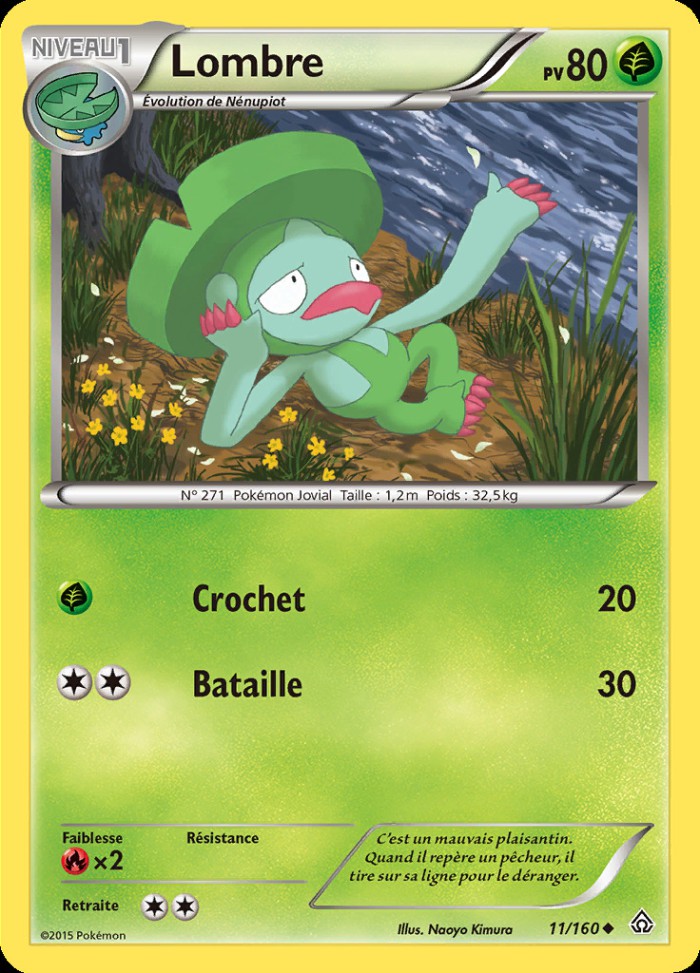 Carte Pokémon: Lombre