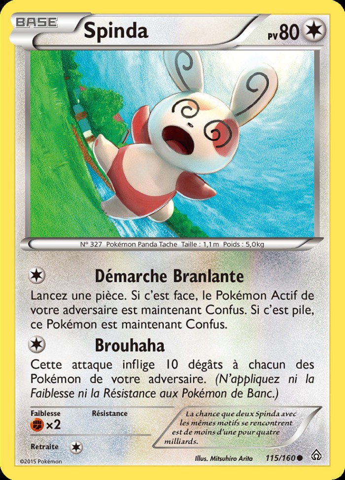 Carte Pokémon: Spinda