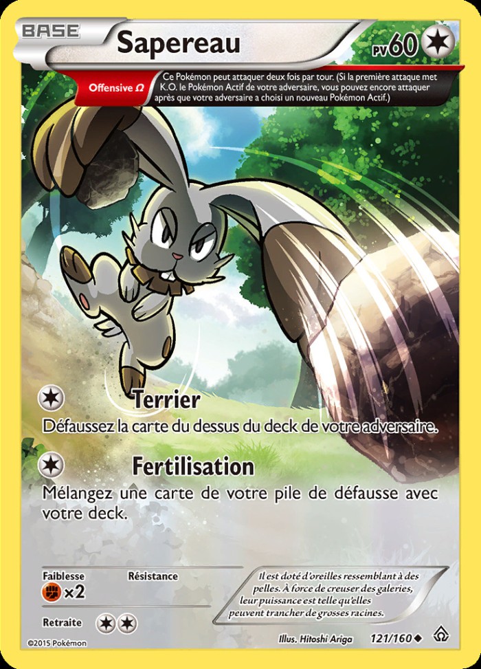 Carte Pokémon: Sapereau