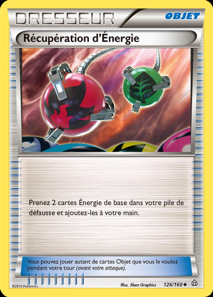 Carte Pokémon: Récupération d'Énergie