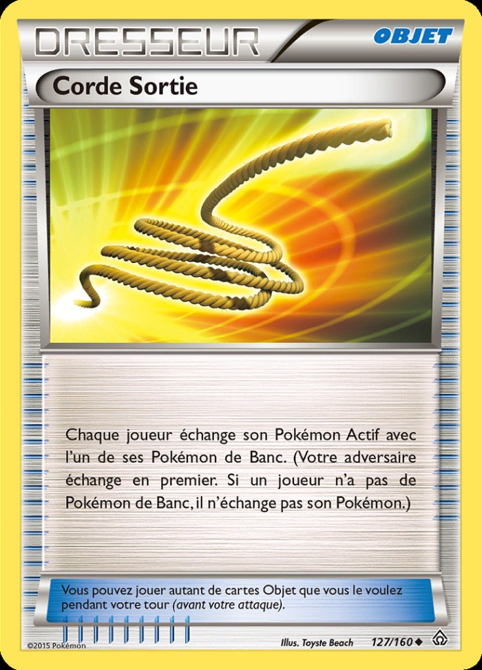 Carte Pokémon: Corde Sortie