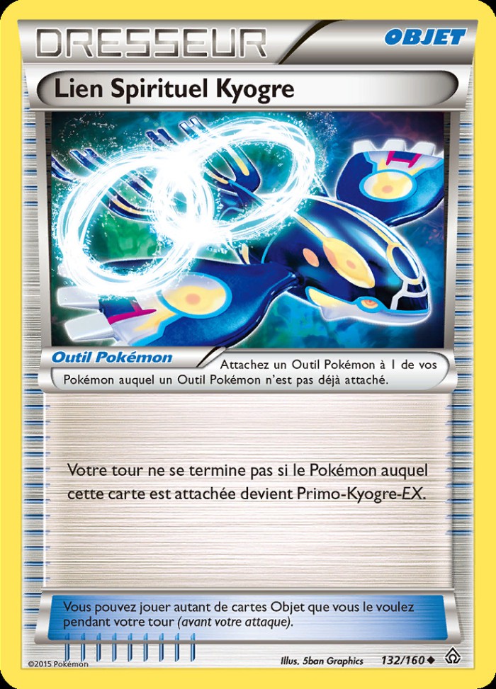 Carte Pokémon: Lien Spirituel Kyogre