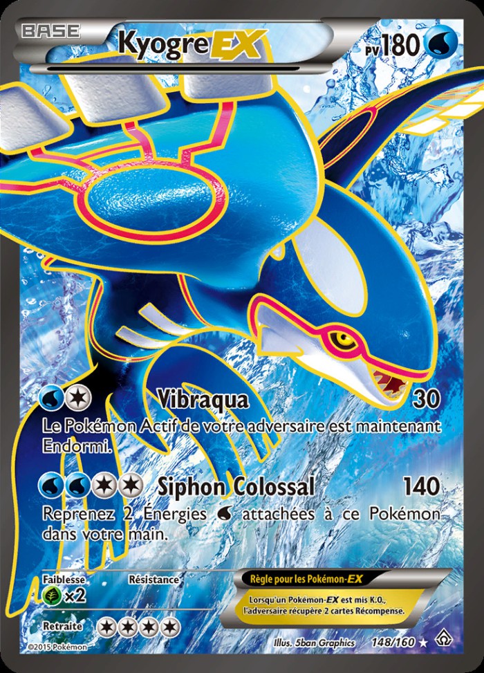 Carte Pokémon: Kyogre EX