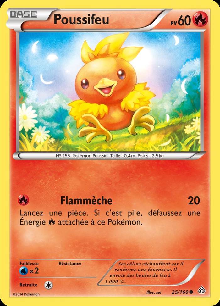 Carte Pokémon: Poussifeu