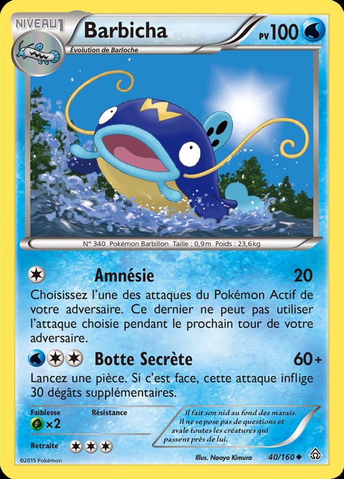 Carte Pokémon: Barbicha