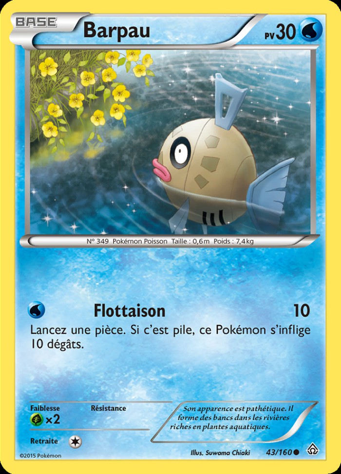 Carte Pokémon: Barpau