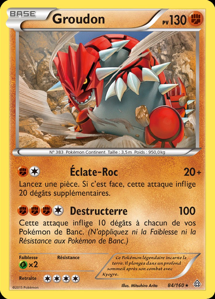 Carte Pokémon: Groudon