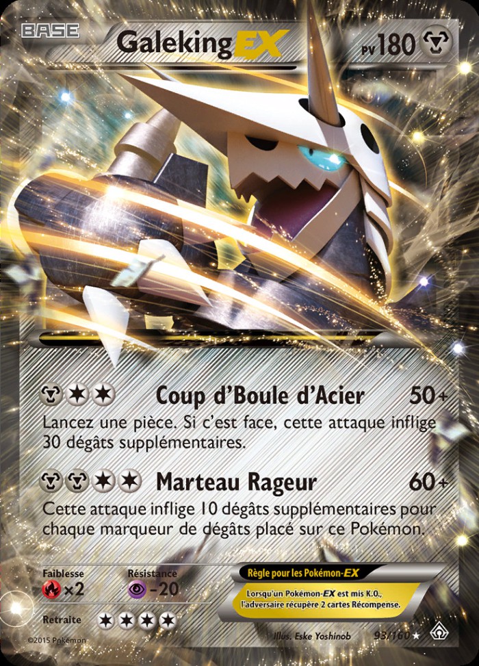 Carte Pokémon: Galeking EX