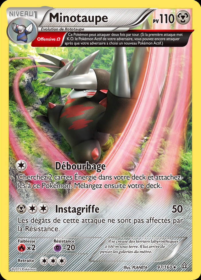 Carte Pokémon: Minotaupe