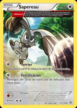 Carte Pokémon: Sapereau