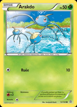 Carte Pokémon: Arakdo