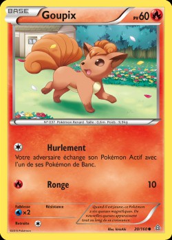 Carte Pokémon: Goupix